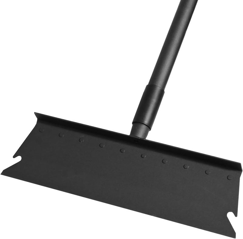 Pragmatist Large Garden Shovel, Multifunctional Cleaning Shovel 63 Inch Large Ice Scraper Heavy Duty Garden Tool for Weeding, Lawn Edging, Scraping and Ice Removal,Black - Image 1